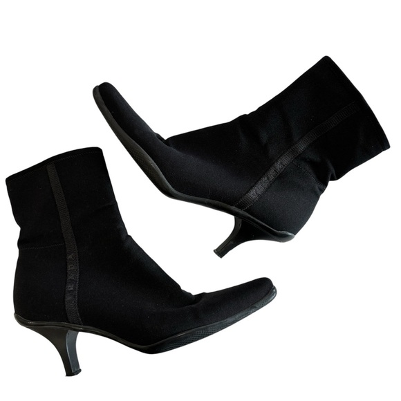 Prada nylon rubber ankle boots EUC - Picture 7 of 13
